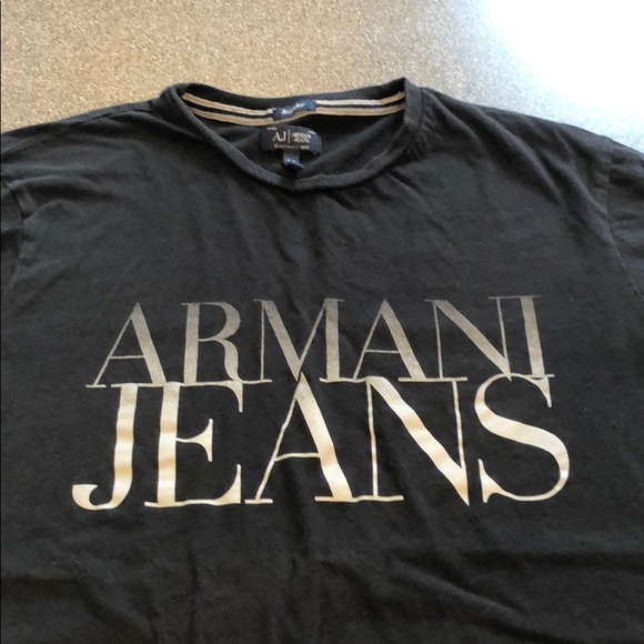 mens armani jeans t shirt